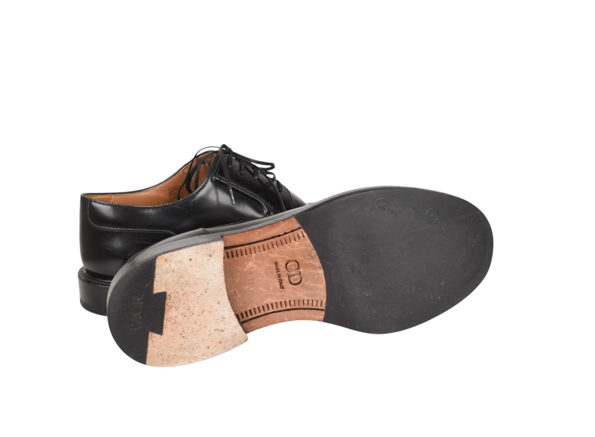 Dior Herrenschuhe Derbies von Kim Jones Größe EUR41, USA 7 ½, UK 6 1/2 im Angebot 3