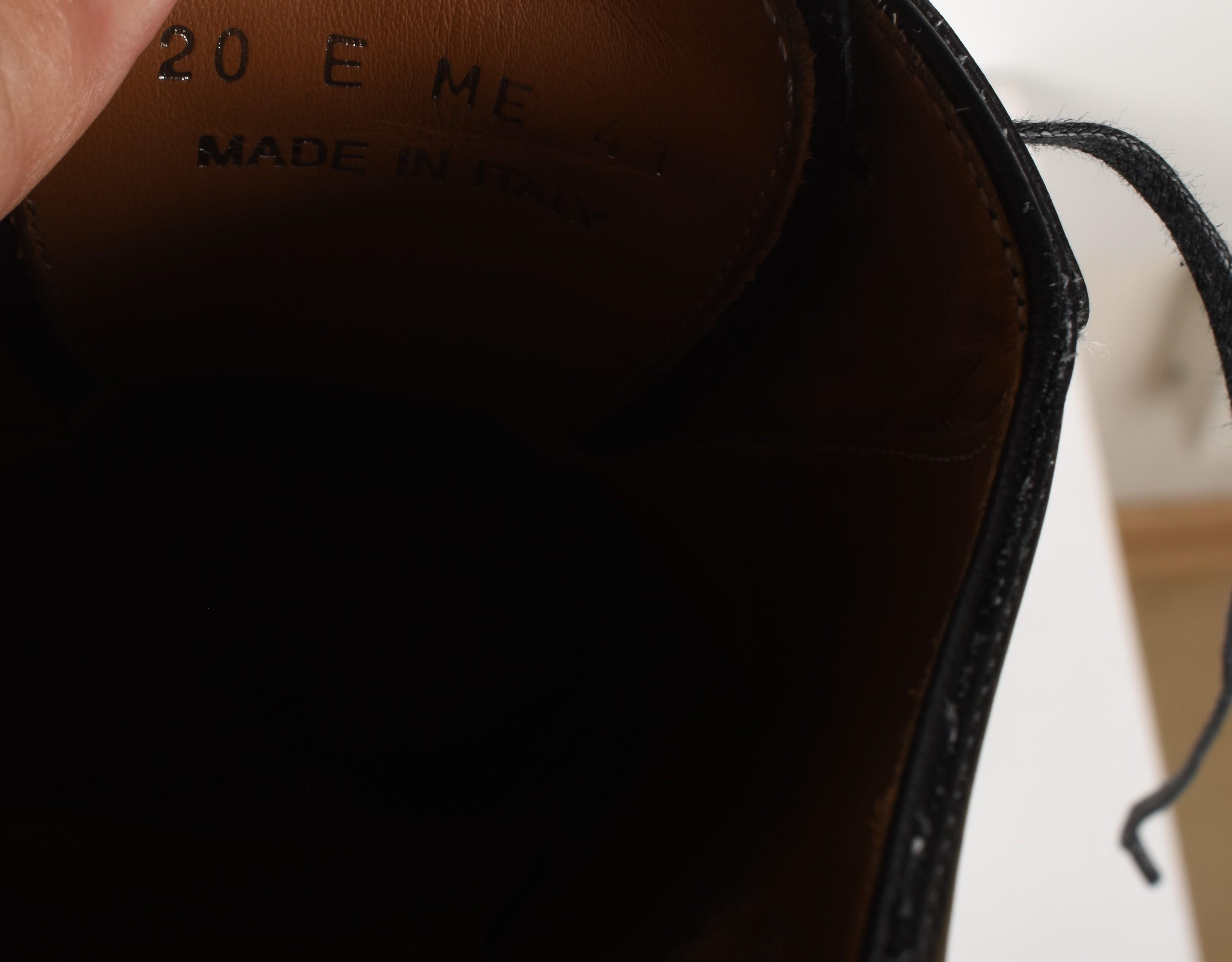 Dior Herrenschuhe Derbies von Kim Jones Größe EUR41, USA 7 ½, UK 6 1/2 im Angebot 5