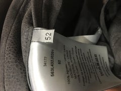 Dior Men's Grey Leather Jacket