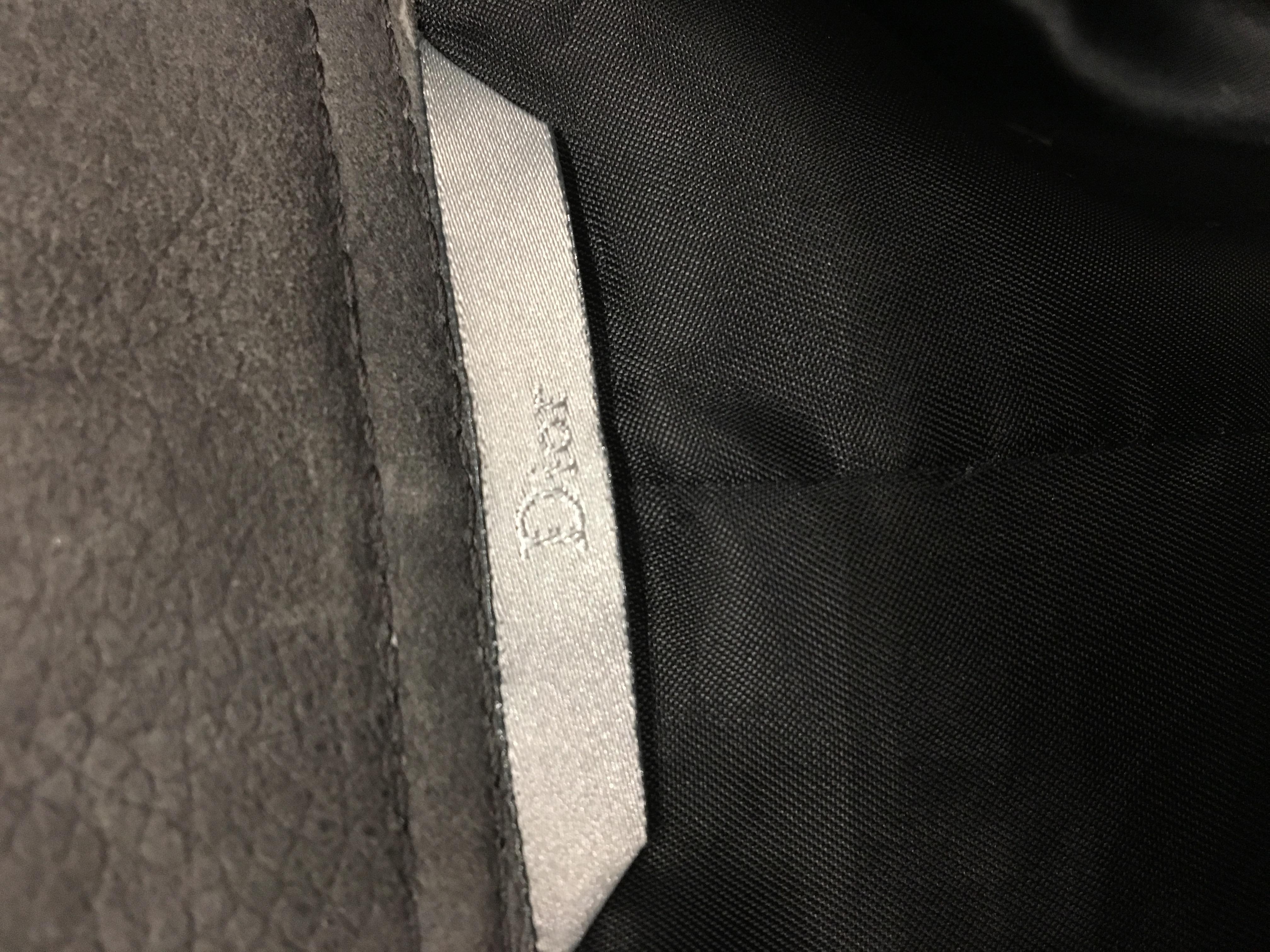 grey dior jacket