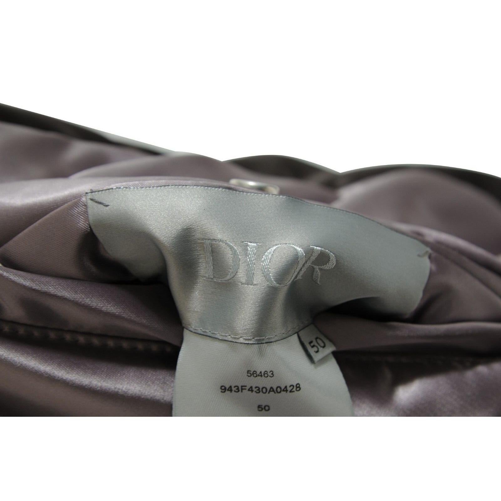 Dior Chaqueta Bomber Reversible de Visón para Hombre IT 50 Grande Mediana Negro Marrón Peluche de Piel en venta 12
