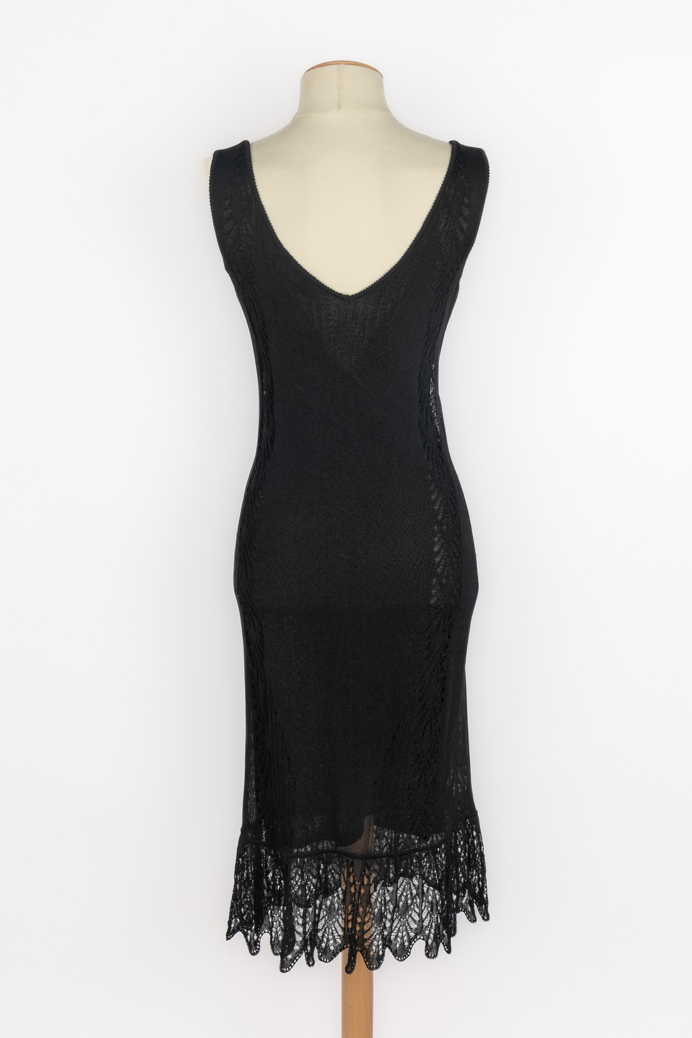 Robe en maille Dior en vente 2