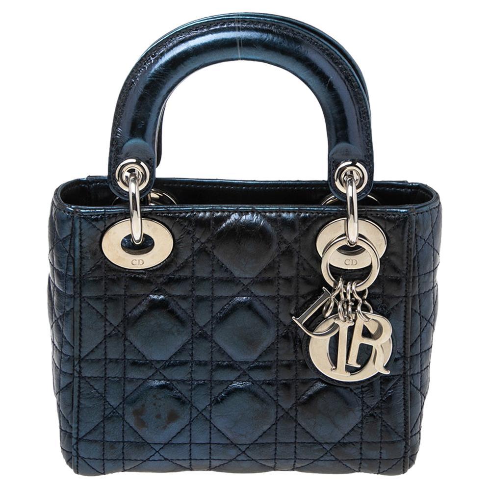 Lady dior mini second hand best sale