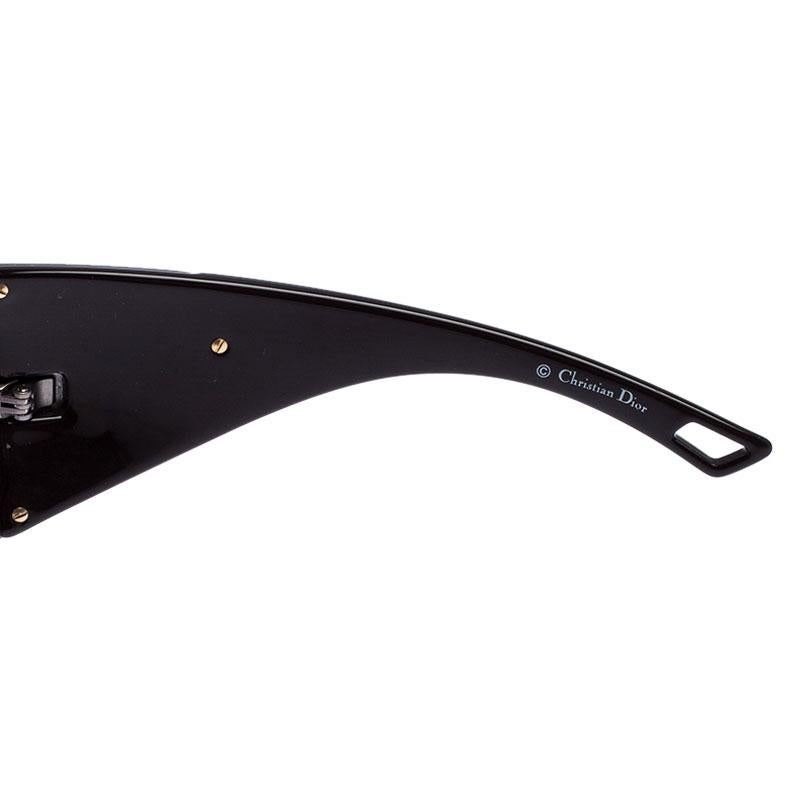 Gray Dior Metallic/Brown Diorito 1Shield Sunglasses