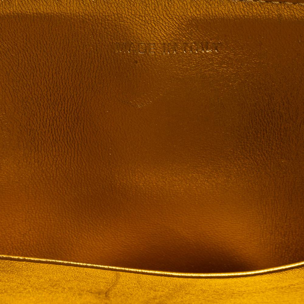Dior Metallic Gold Leather Medium Diorever Tote 7