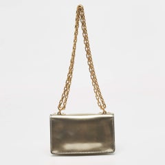 Dior Metallic Patent Leather Mini J'Adior Shoulder Bag
