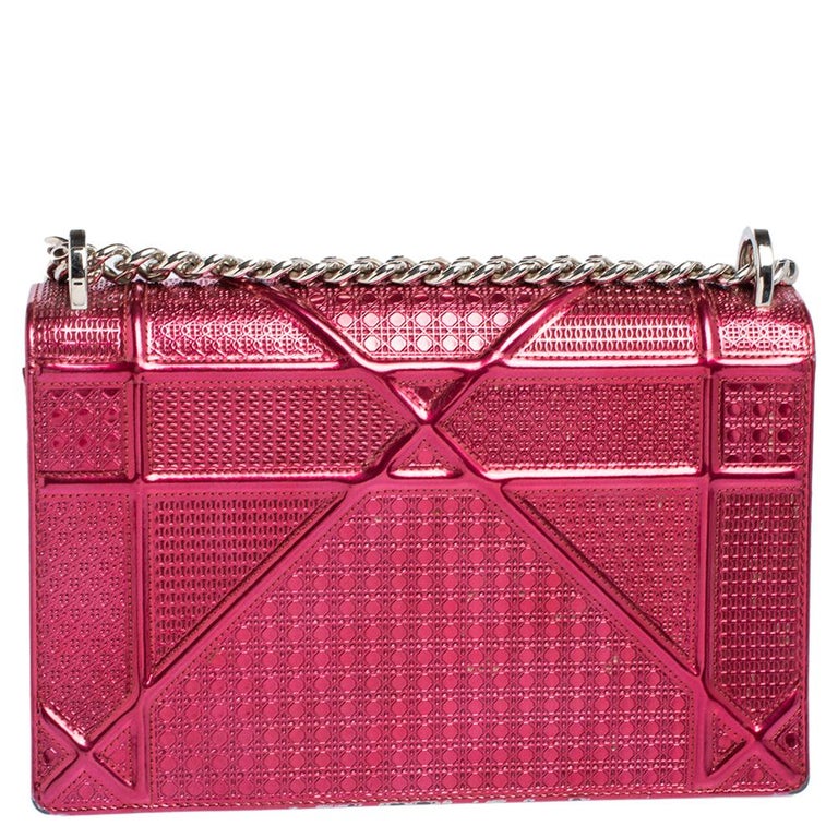 Christian Dior Medium Diorama Flap Bag - Pink Crossbody Bags, Handbags -  CHR363024