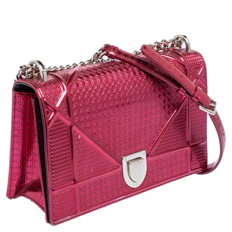 Christian Dior Medium Diorama Flap Bag - Pink Crossbody Bags, Handbags -  CHR363024