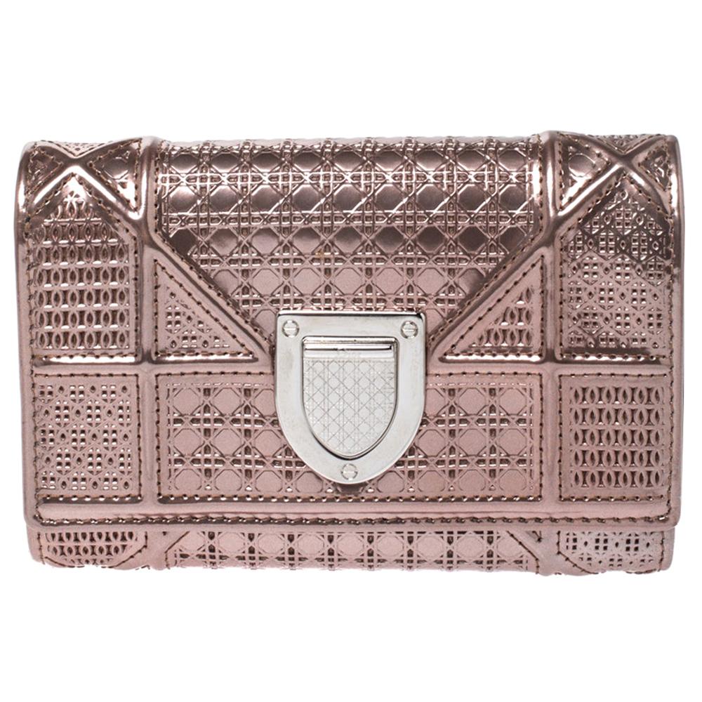 dior rose gold bag