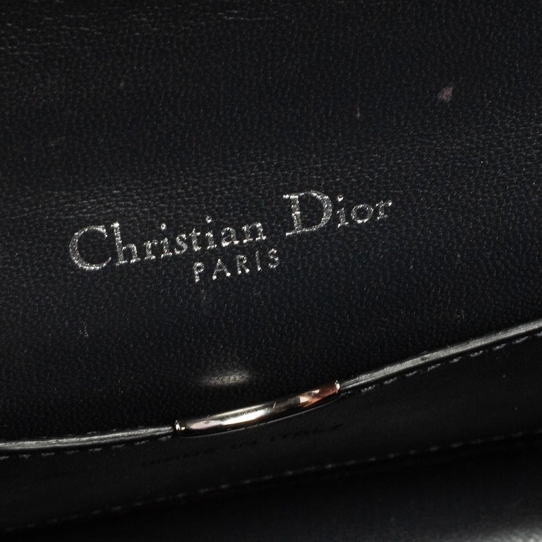 Micro Cannage Metallic Leather Diorama Bag – LuxUness