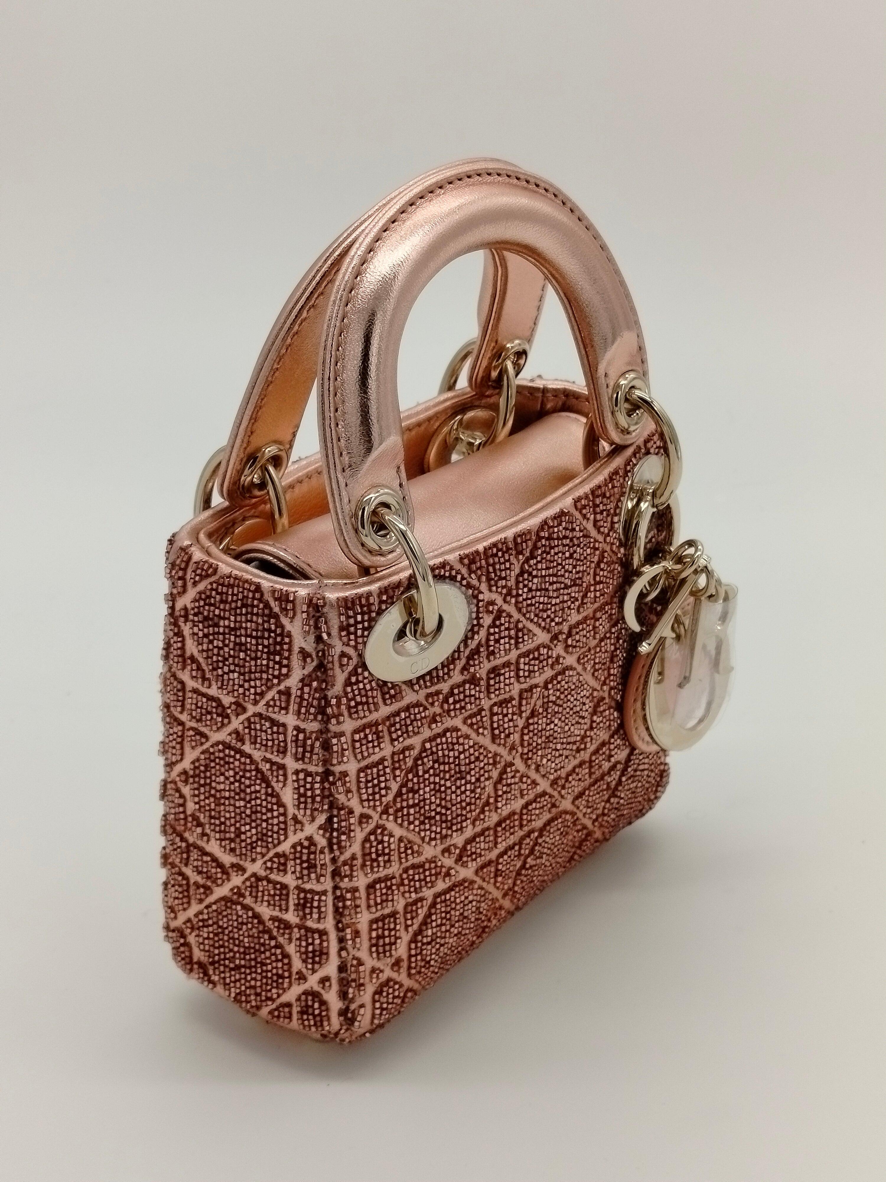 Brown Dior Micro Bag - '20s For Sale