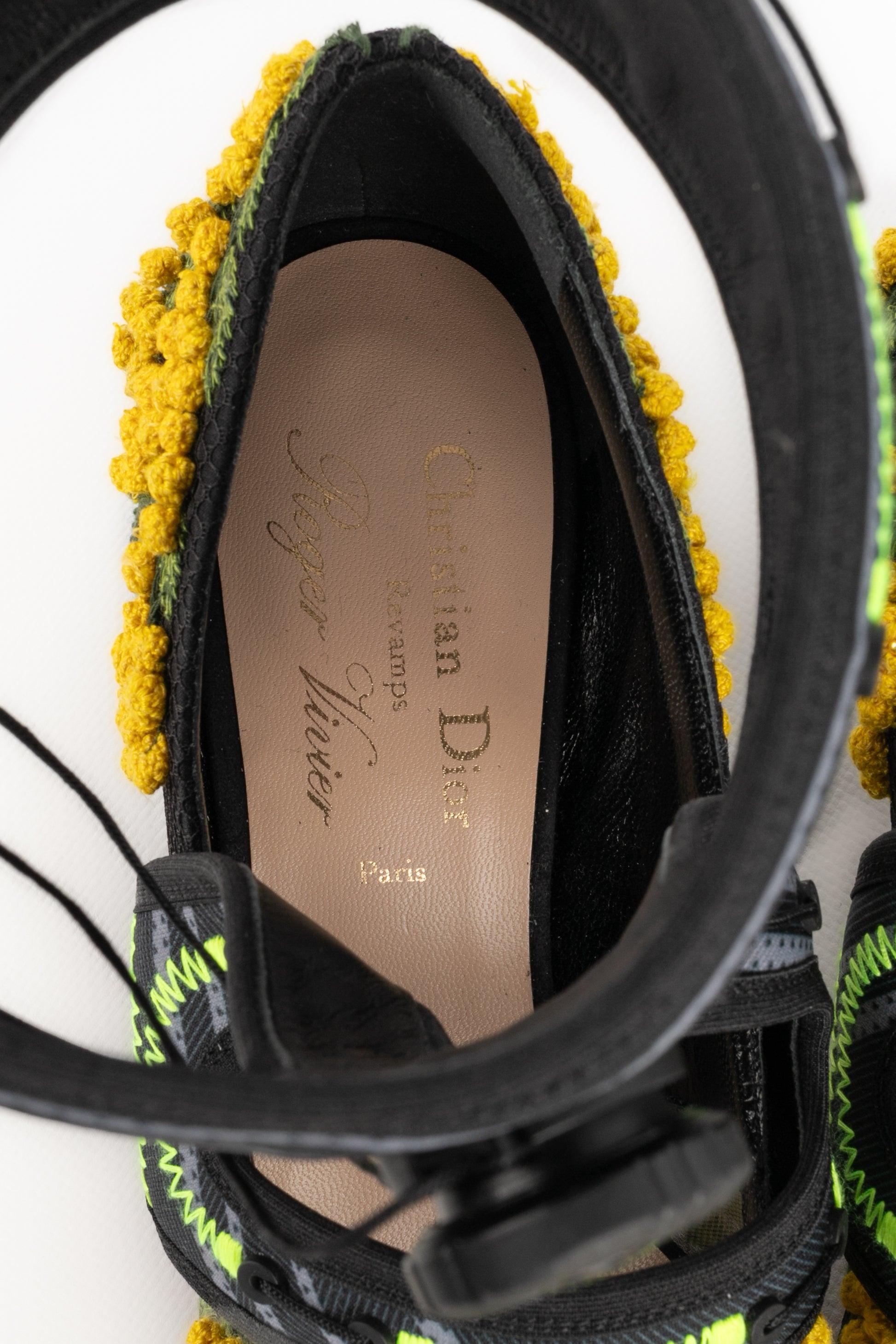 Dior 'Mimosa' Shoes with Roger Vivier, 2022 4
