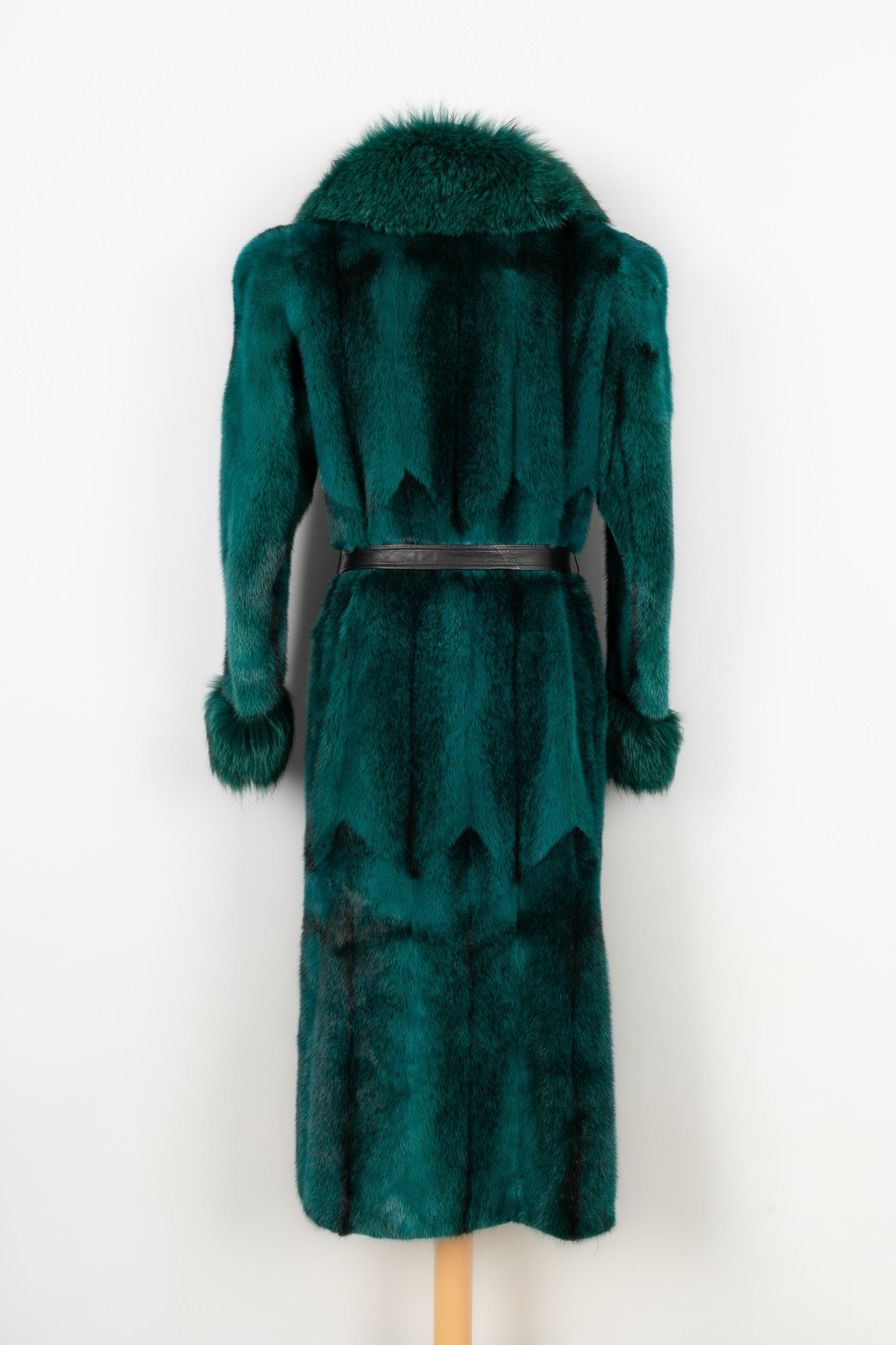 dior mink coat