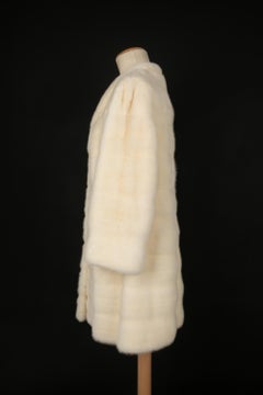 Dior mink coat