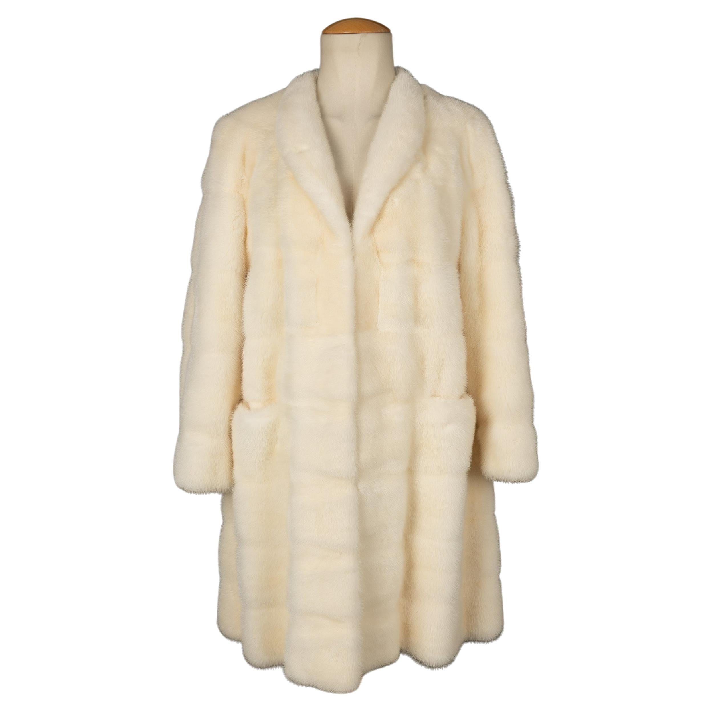 Dior mink coat For Sale