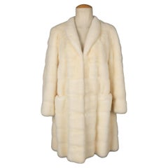 Dior mink coat