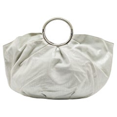 Dior Babe Hobo en daim vert menthe chatoyant