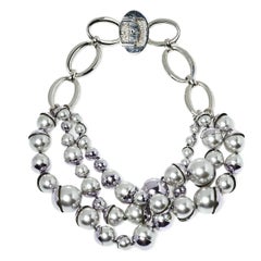 Dior Mise en Dior Multi Strand Faux Pearl Necklace