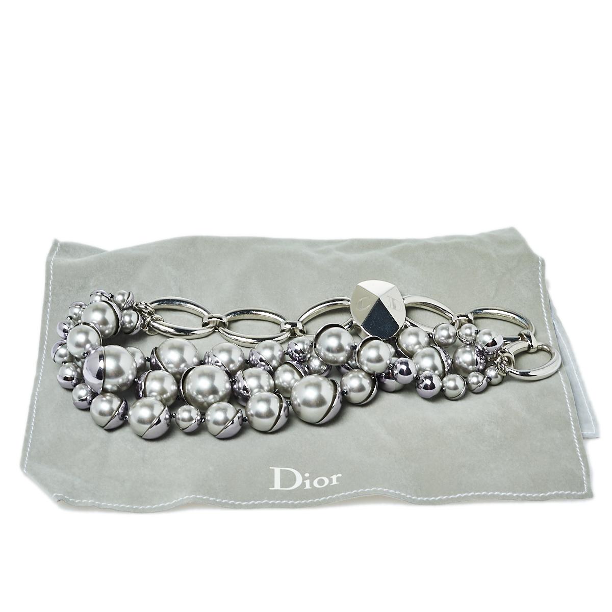 dior pearl necklace