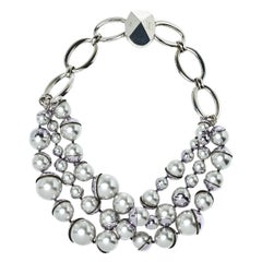 Dior Mise en Dior Multi Strand Faux Pearl Necklace