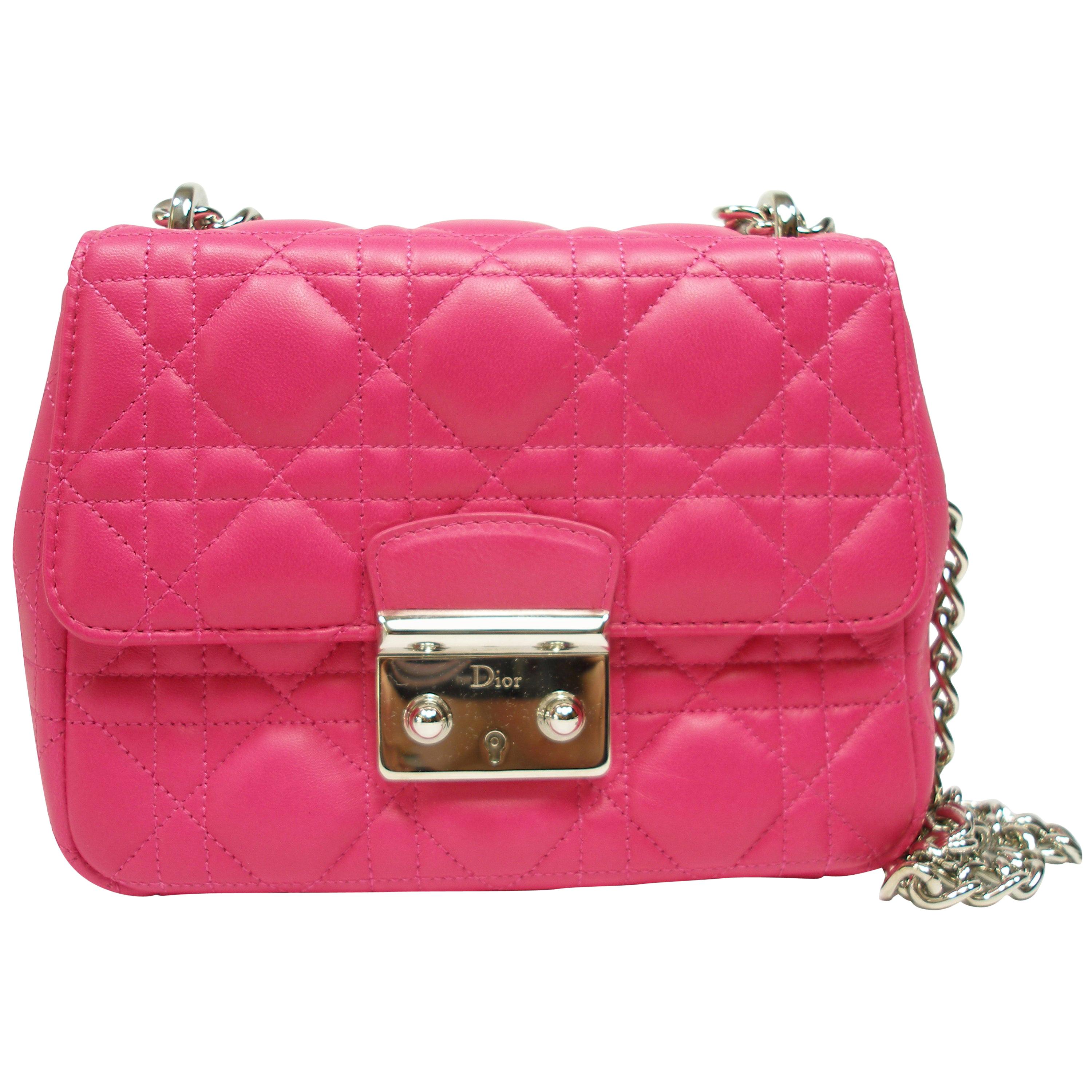 Dior Miss Dior Bag pink cannage Leather Small  Size / BRAND NEW