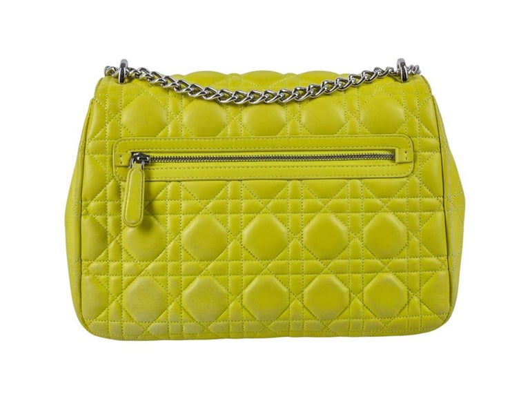 DIOR MISS DIOR SHOULDER BAG Yellow Blue For Sale at 1stDibs