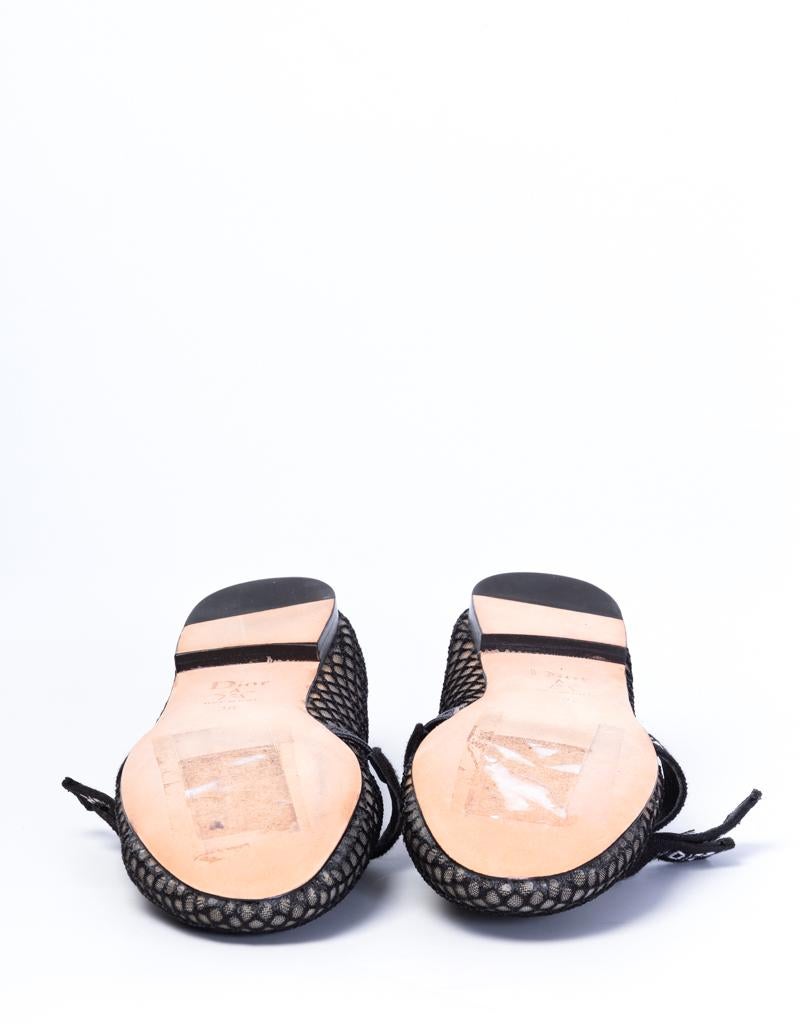 Black DIOR Miss J’Aidor Ballerina Shoes (36 EU)