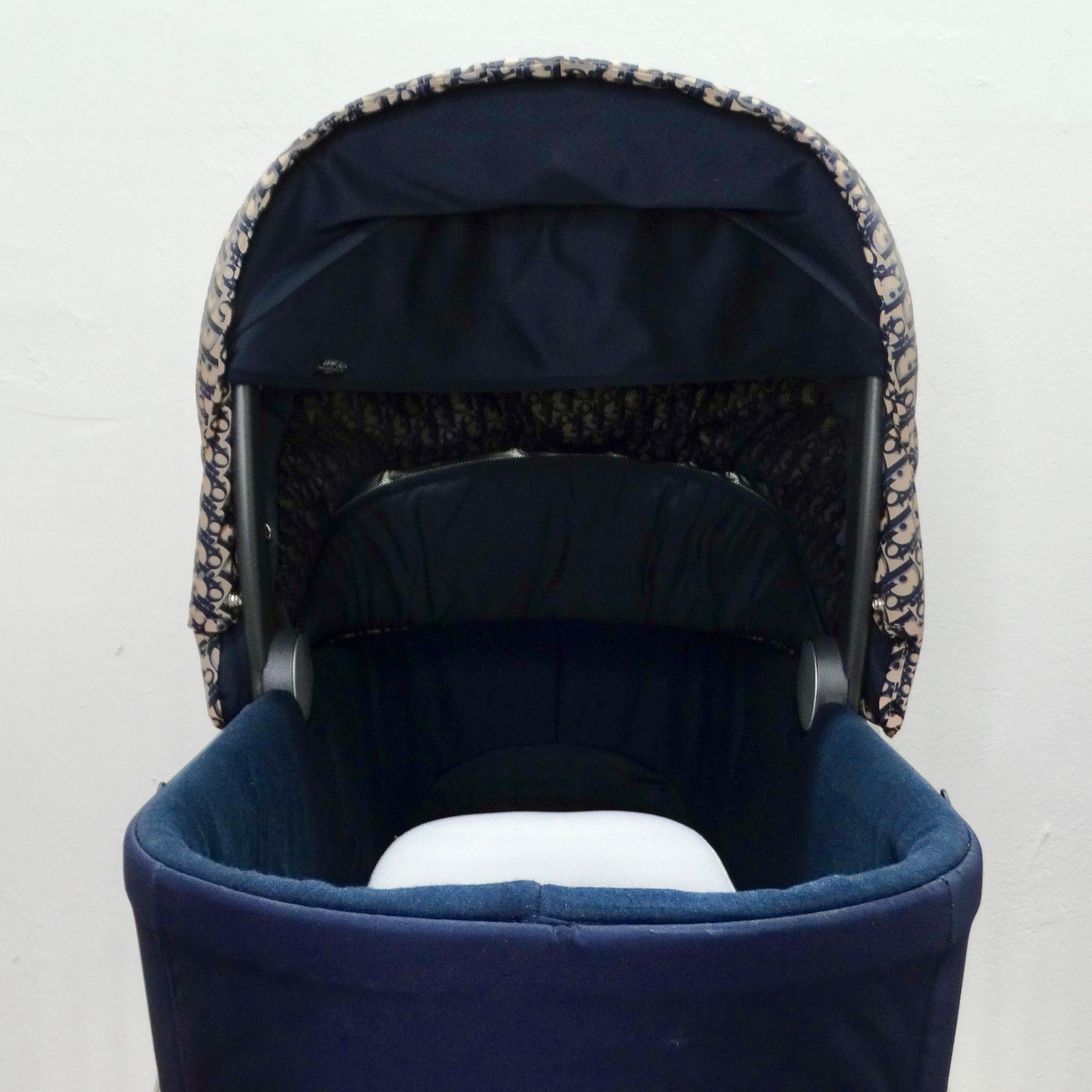 Dior Monogram Bassinet and Stroller Combo 8