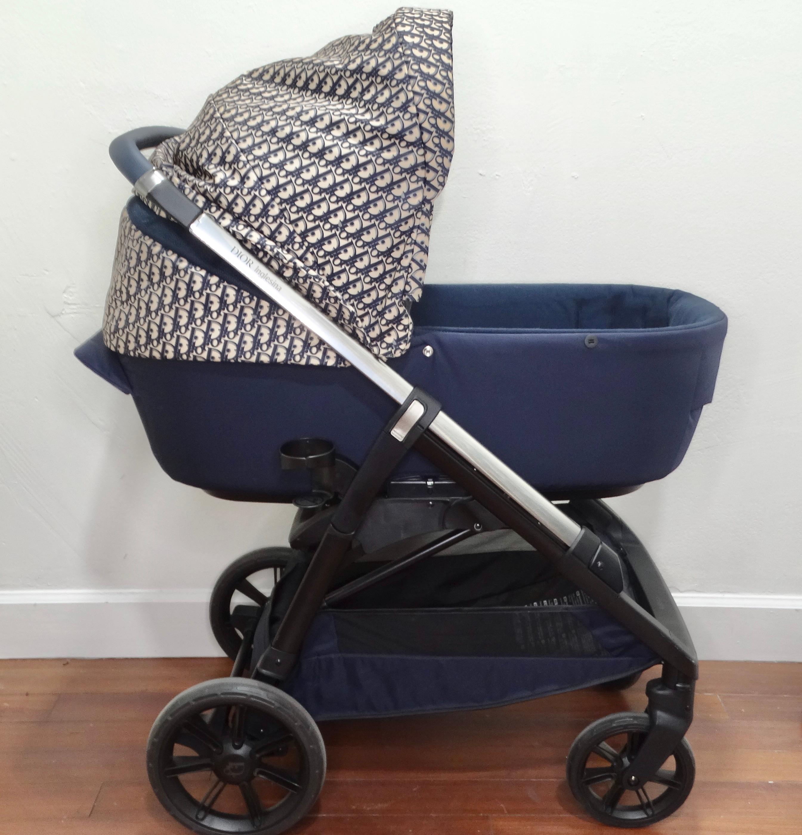 Dior Monogram Bassinet and Stroller Combo 2