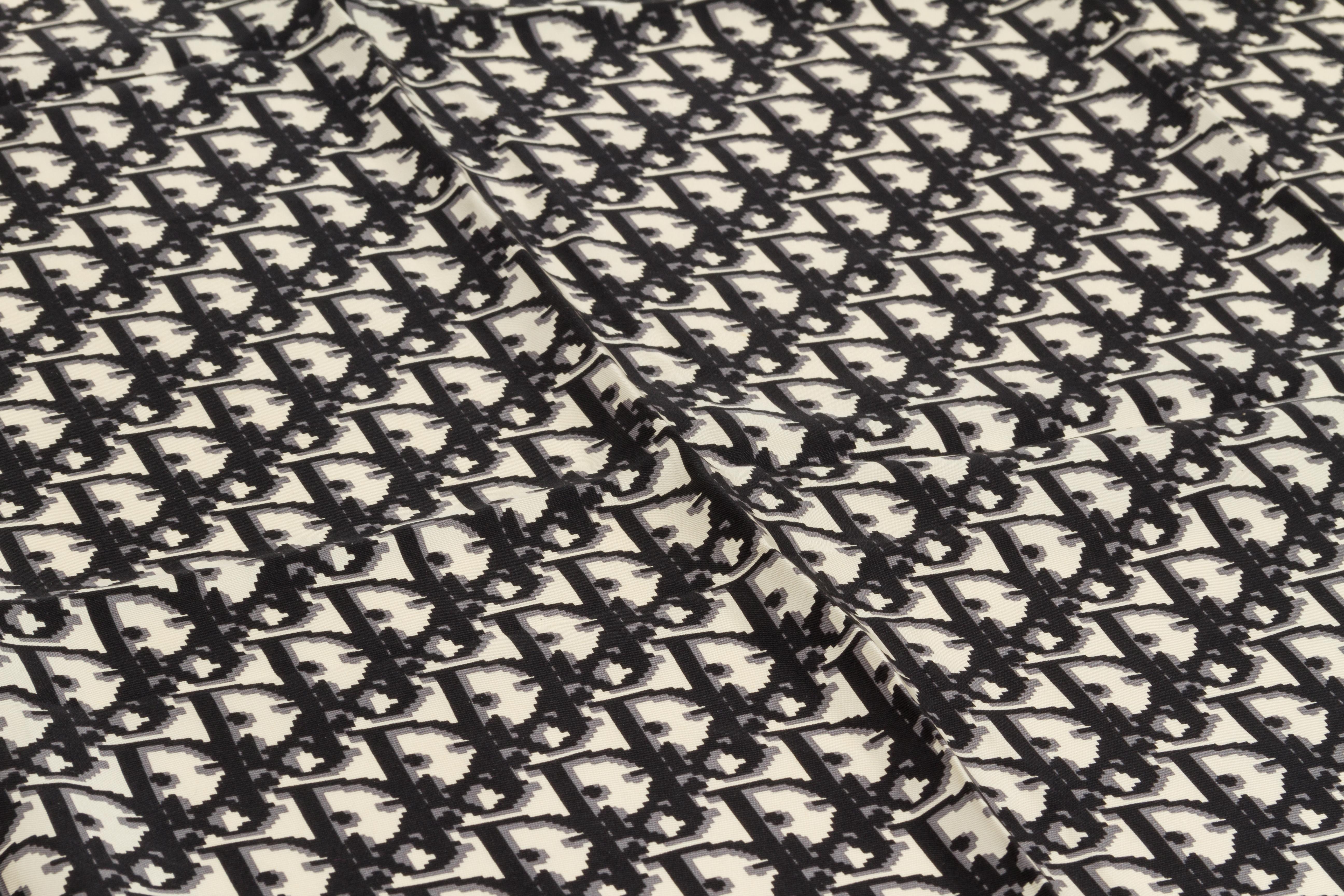 dior monogram scarf
