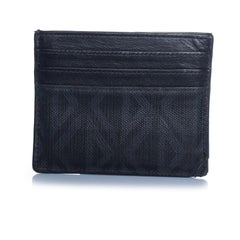 Dior, monogram canvas and leather card holder