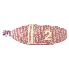 Dior Monogram Diorissimo Pink Canvas No 2 Girly Bum Bag 