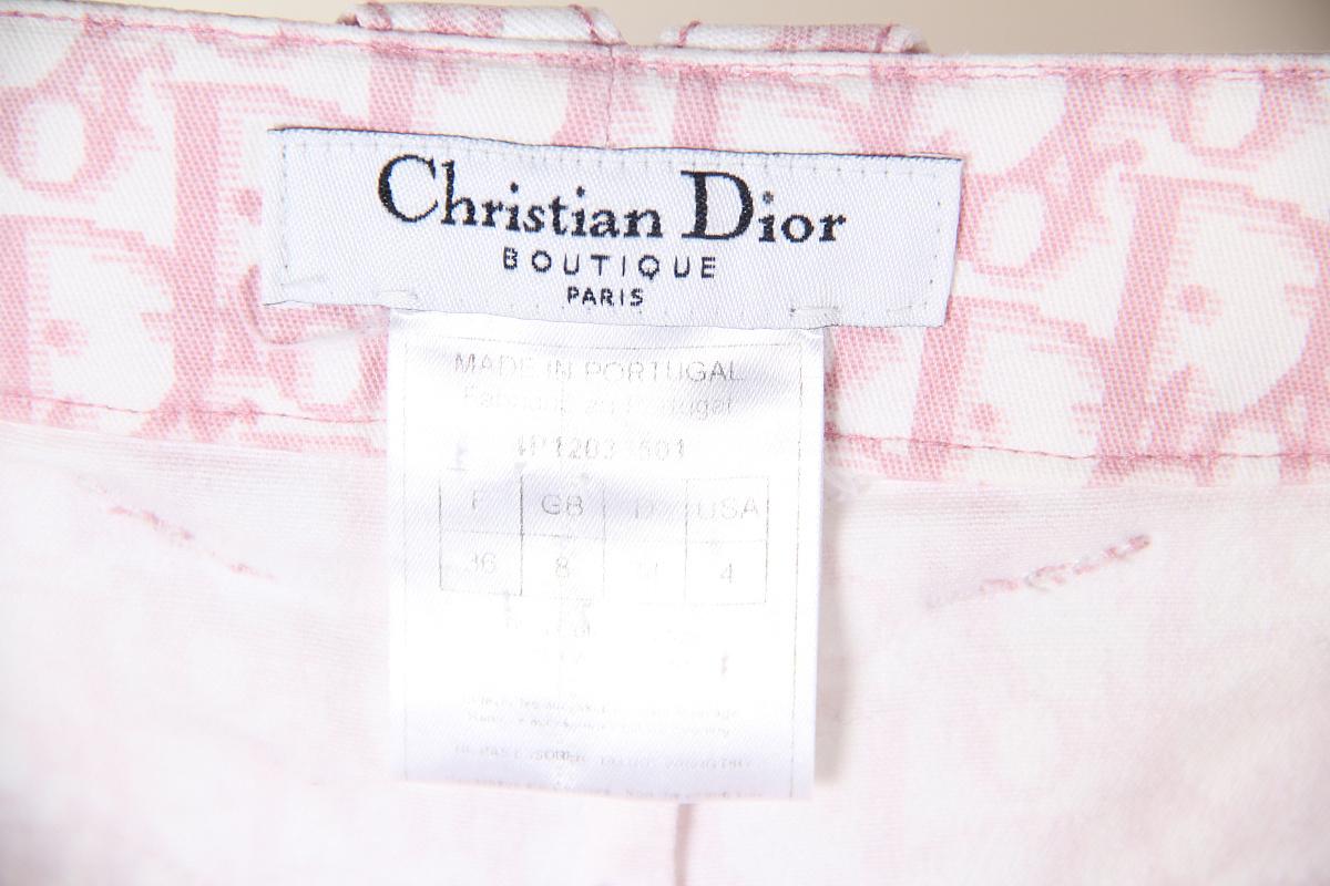 Dior Monogram Galliano 2004 юбка in vendita 2
