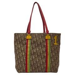 Dior Monogram Oblique Beige Rasta Tote Bag