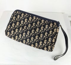 Dior Monogramme Oblique Mini Zip Clutch