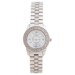 Dior Mother Of Pearl Diamond Christal CD112111M001 Women's Wristwatch 28 mm