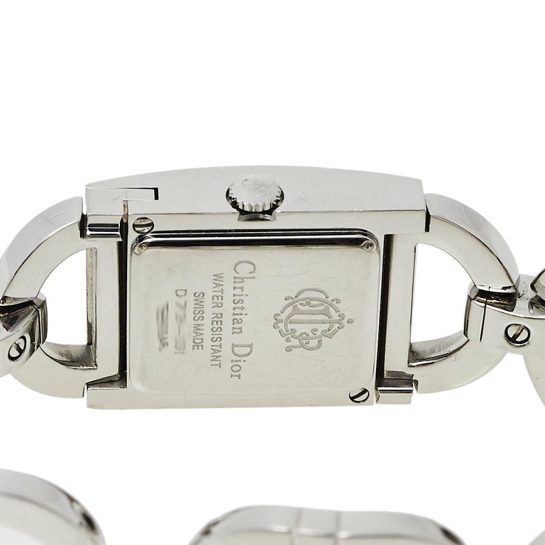 Dior Mother Of Pearl Stainless Steel Diamond Malice Women display picture 2