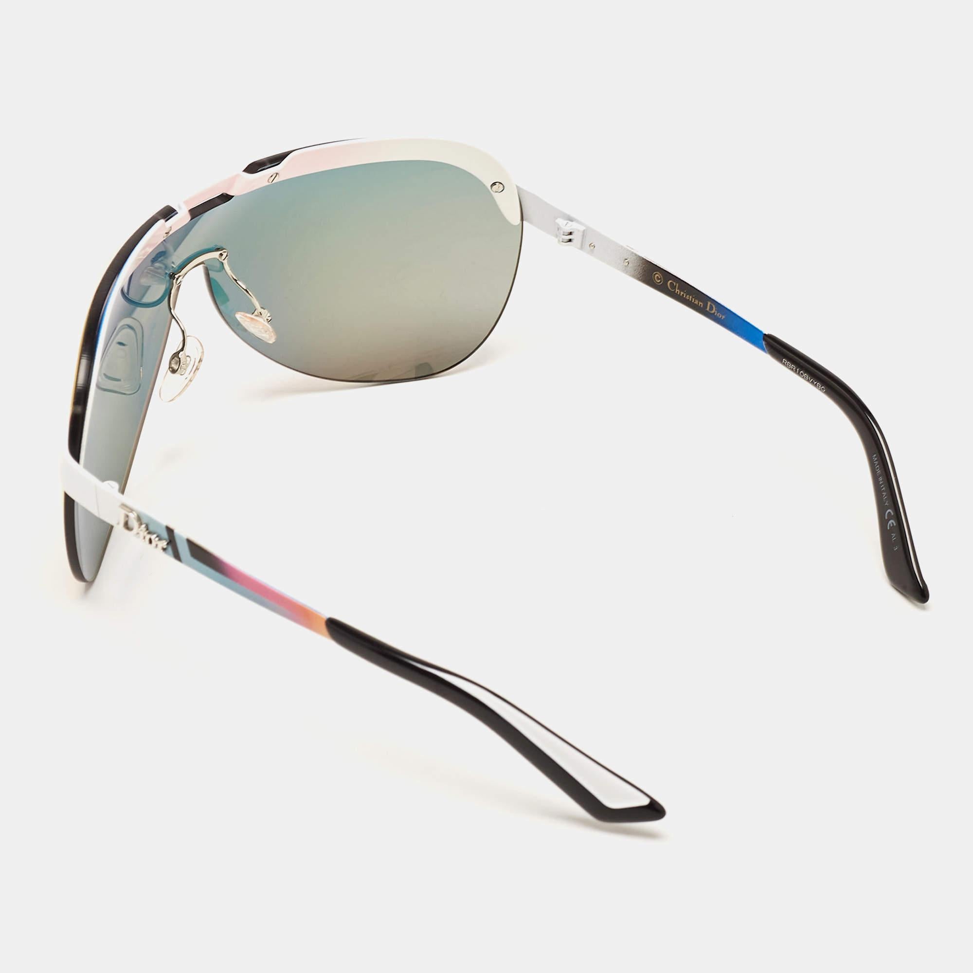 The stylish frame and good-quality lenses make these sunglasses a high-fashion accessory that you must own. Designed by Dior, the pair will look best with your statement outfits.

Includes: Original Box


