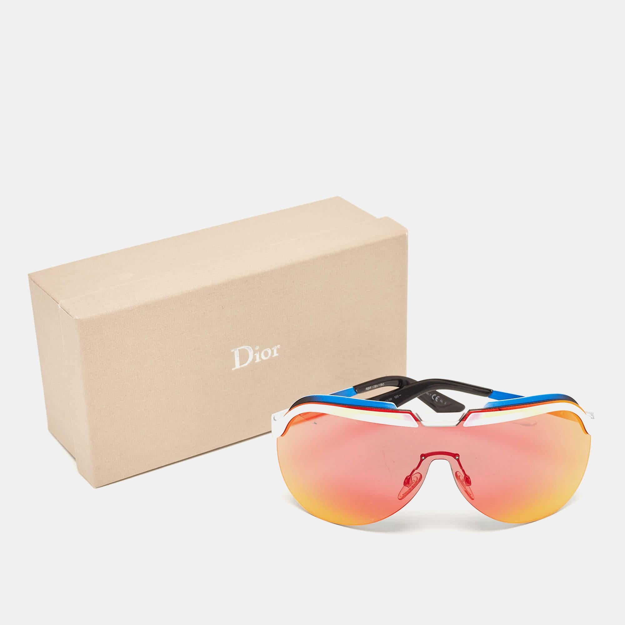Women's Dior Multicolor 6OQUW Diorsolar Shield Sunglasses