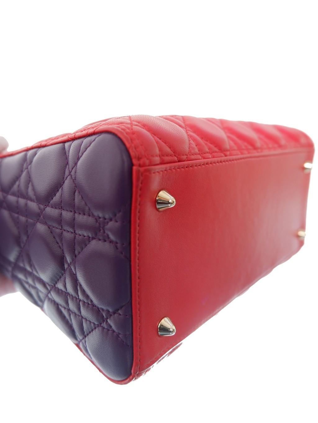 Women's Dior Multicolor Cannage Medium Handbag