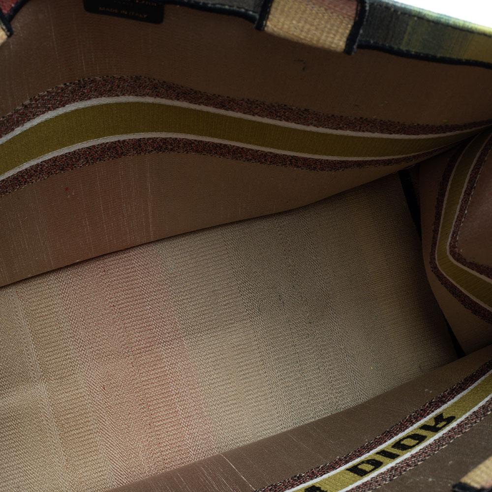 Dior Multicolor Dioraura Canvas-Buch-Tasche 5