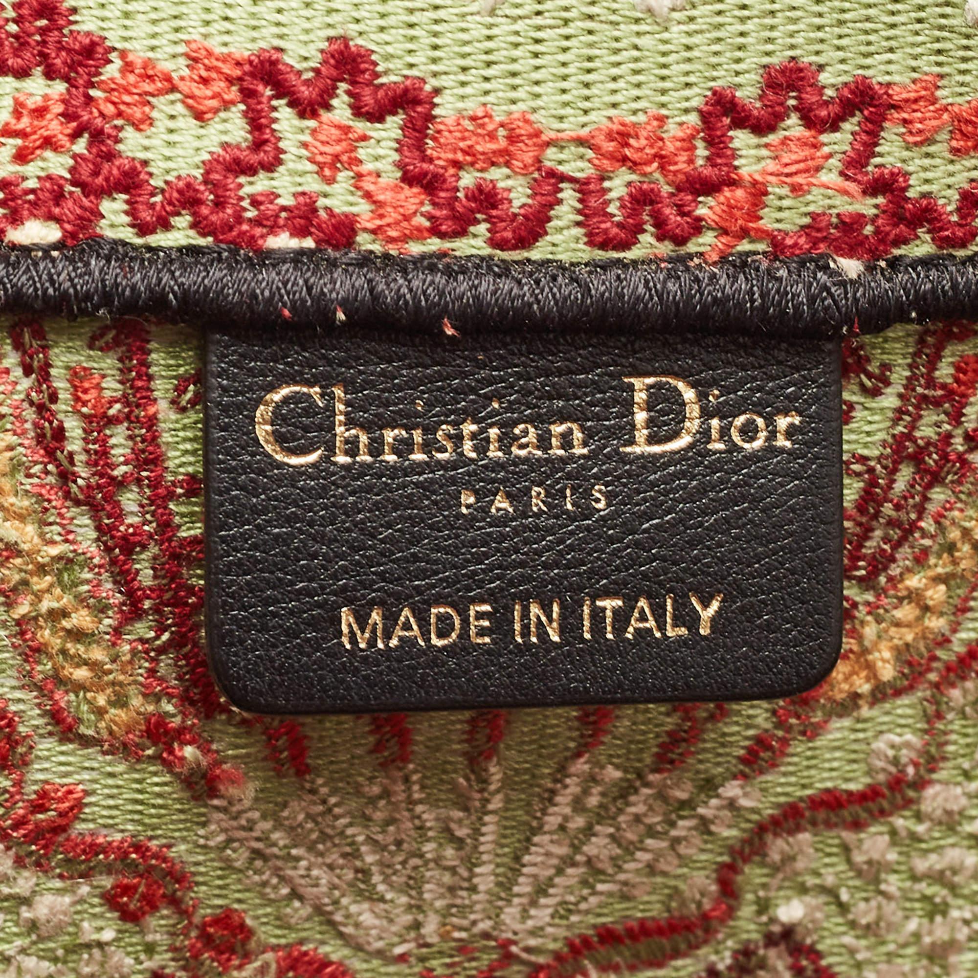 Dior Multicolor Embroidered Canvas Large In Lights Book Tote 3