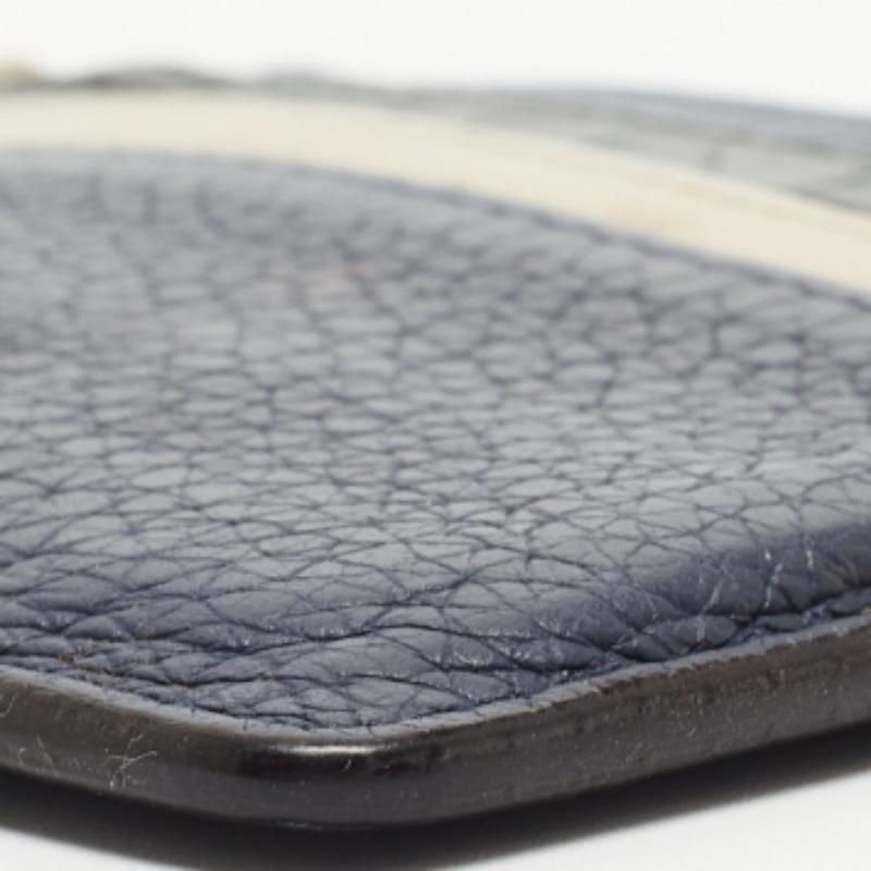 Tarjetero Dior Lady de piel y cocodrilo multicolor Negro en venta