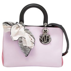 Dior Multicolor Leather Medium Diorissimo Shopper Tote