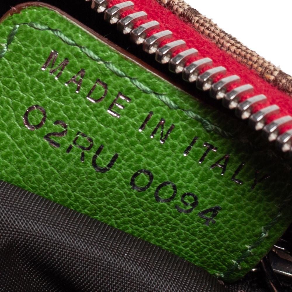 Women's Dior Multicolor Oblique Canvas and Leather Trim Rasta Line Trotter Saddle Bag