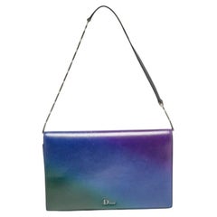 Dior Multicolor Ombre Leather Flap Bag