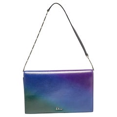 Dior Multicolor Ombre Leather Flap Bag