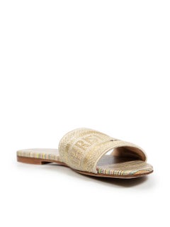 Dior Multicolour Dway Slides Size IT 36.5