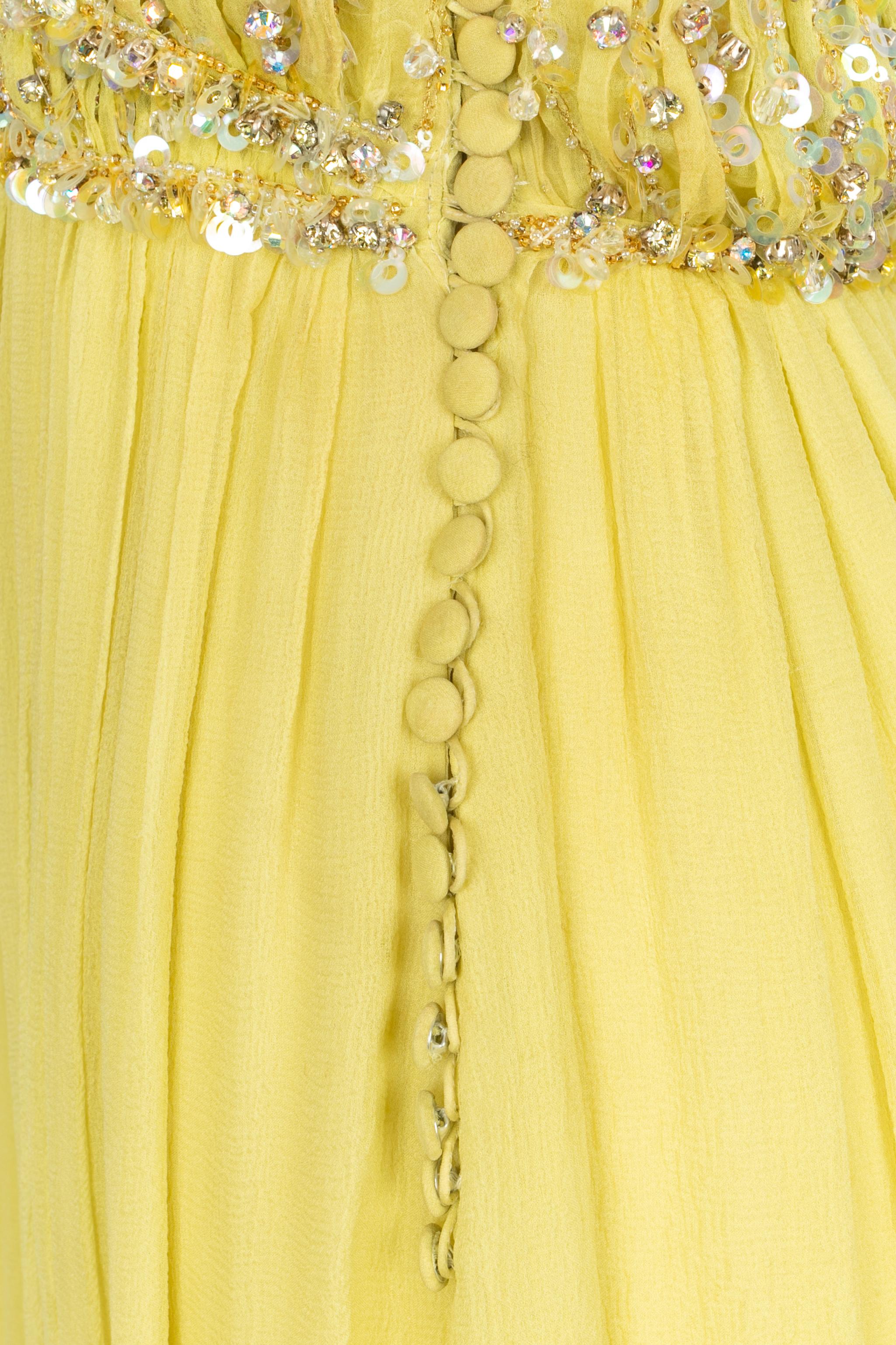 Robe en mousseline Dior Croisière 2011 en vente 3