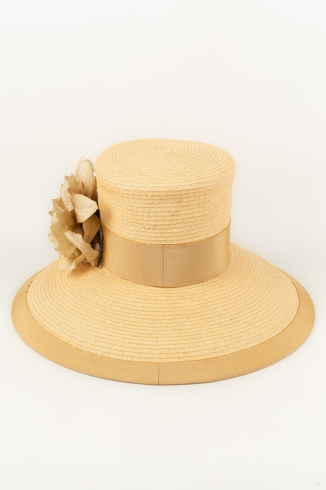 Dior - Natural straw hat / capeline

Additional information: 
Dimensions: Size 57
Condition: Very good condition
Seller Ref number: CHP77